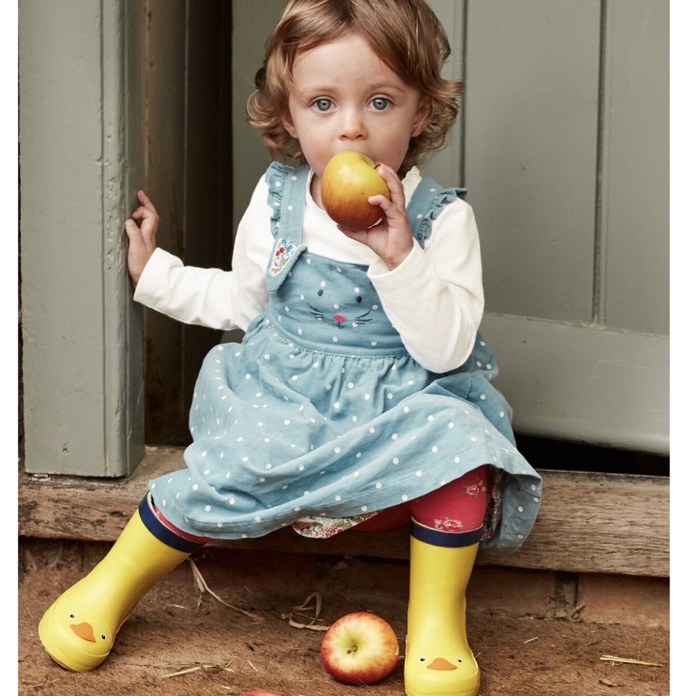 Mini Boden Bunny Pinnie Set